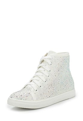 LOST INK  POLINA LACE UP HI TOP